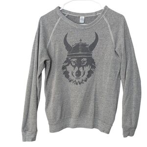 Gray Wolf Warrior Dash Sweater